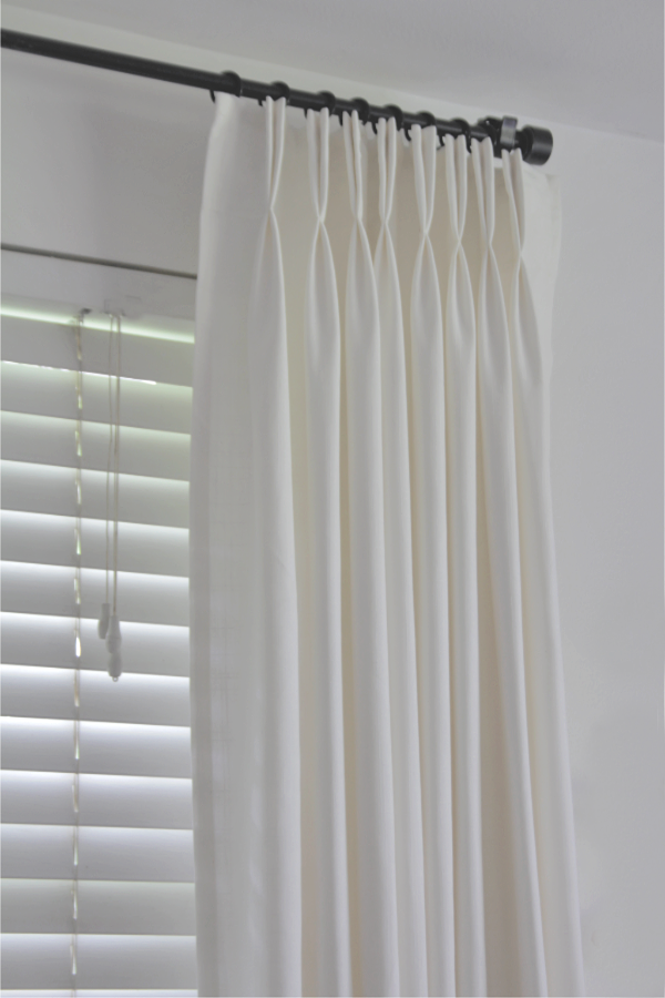 Ikea Hack How To Make Ready Made Ikea Ritva Curtains Look Like Expensive Custom Drapes Mimzy Company