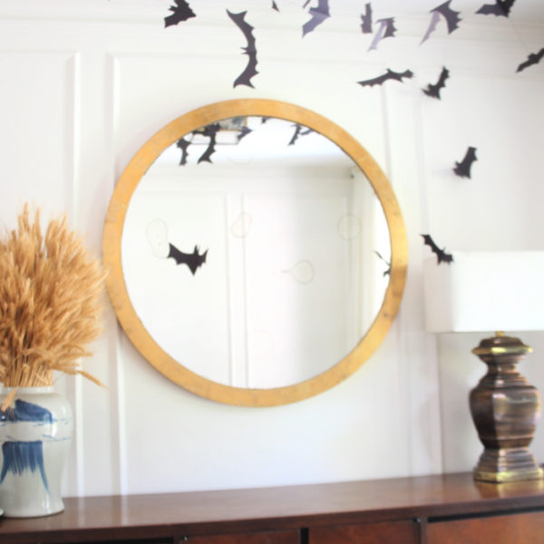 halloween decor-EASY bat garland