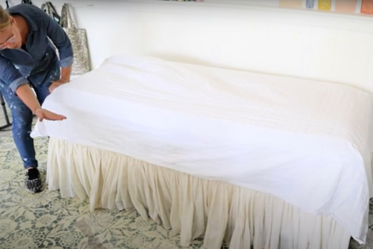 turn a flat sheet to a fitted sheet